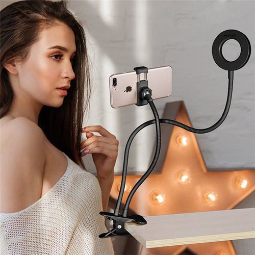 Ring Light Table Flexible Makeup RingLight With Phone Holder