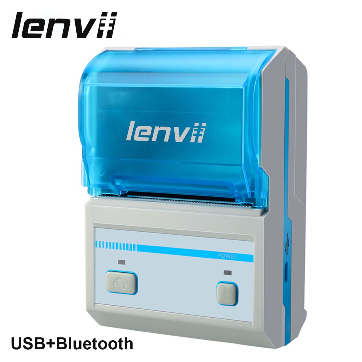 278B Commercial Thermal Label Printer Can Be Connected To Mobile Phone Bluetooth Portable Small Hand-held Self-adhesive Sticker Clothing Tag Certificate Barcode QR Code Supermarket Price Label Machine