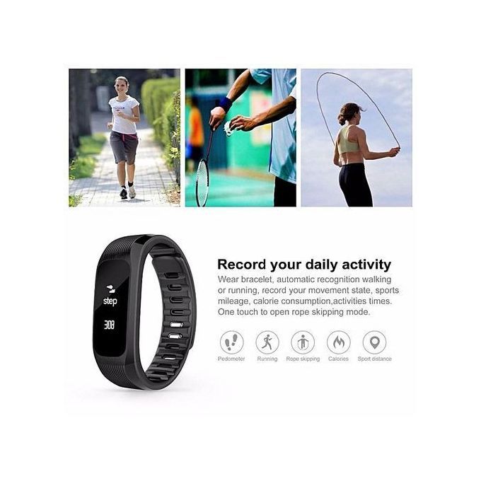 UP9 Smart Bracelet Fitness Tracker Heart Rate Monitor Smart Band Pulse Intelligent IP67 Waterproof Pedometer Wristband