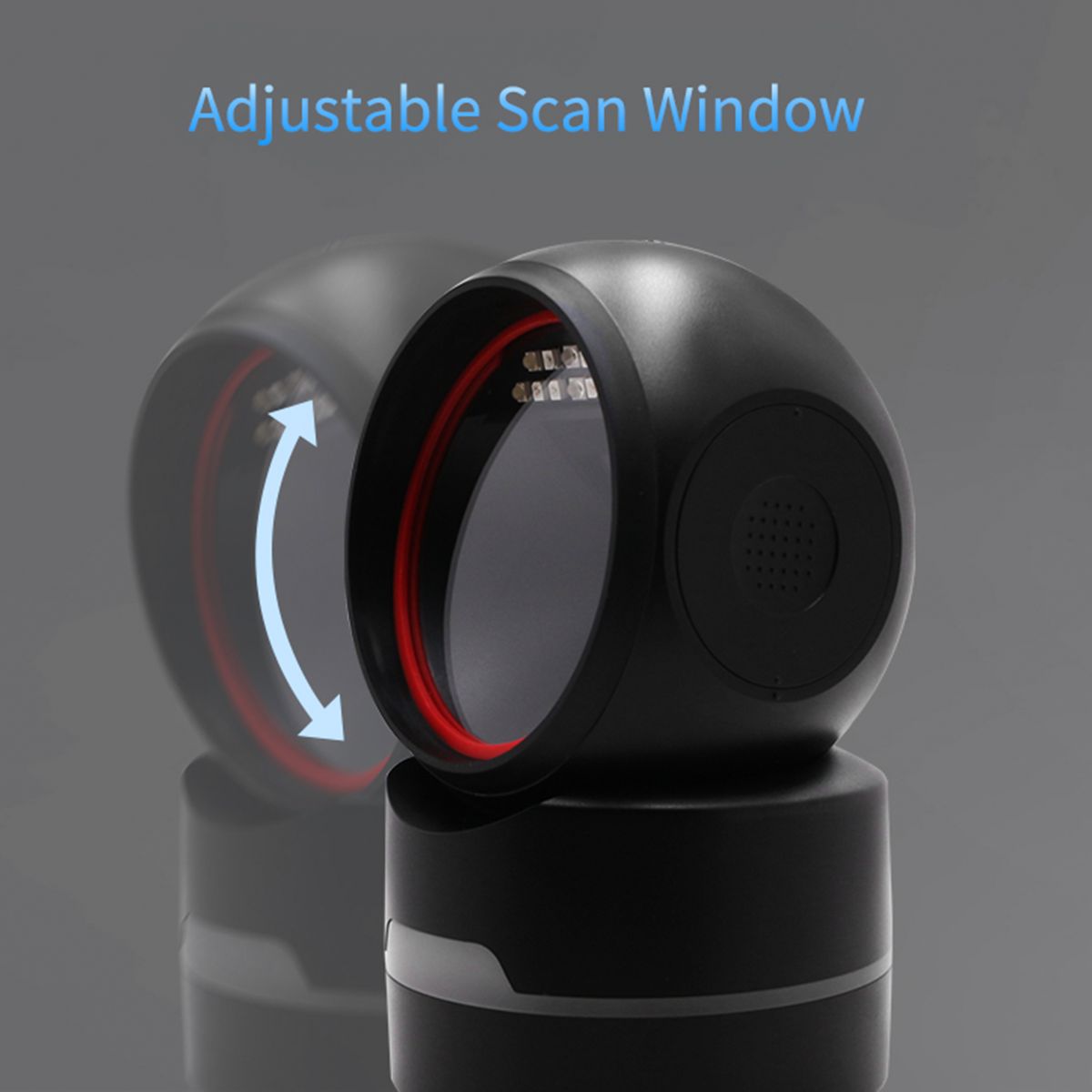 1D 2D QR Desktop Wired Barcode Scanner Platform