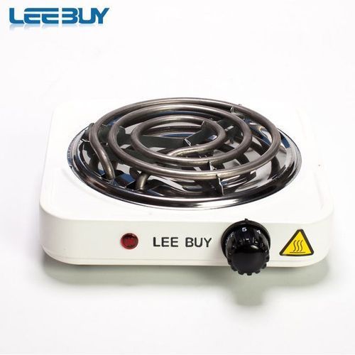 Electric Spiral Hot Plate Single-white
