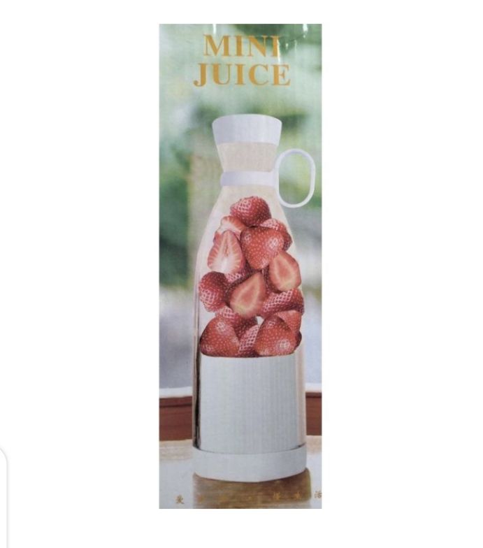 Portable Blender 30s  Juice Mixer (Rechargeable) White