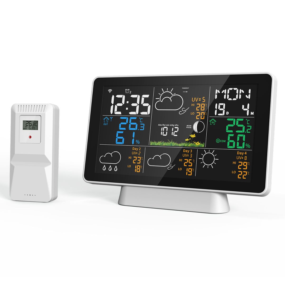 7.5Inch Large DisplayTuya WIFI 328FT(100M ) Sensing