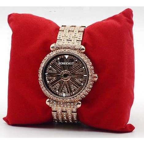 Forecast Spinning Dial Iced Out Watch