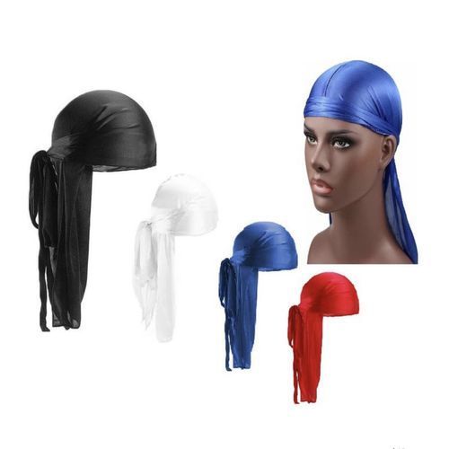 Titan Durags 4 SET UNISEX Silk DURAG+Free Led Watch