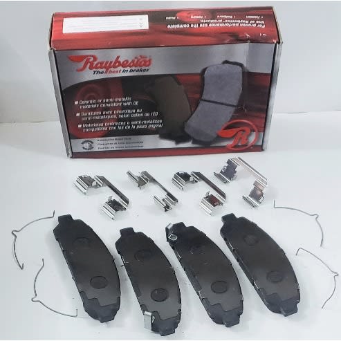 Raybestos Mgd 1401ch R-line Front Brake Pad Set
