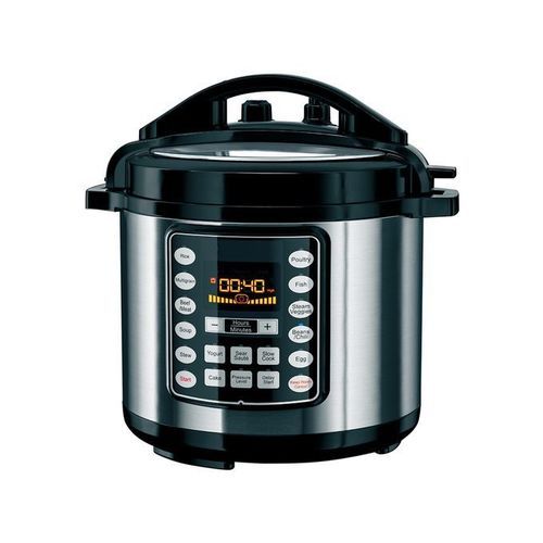 Electric Pressure Cooker With Removable 5L Non-Stick Pan