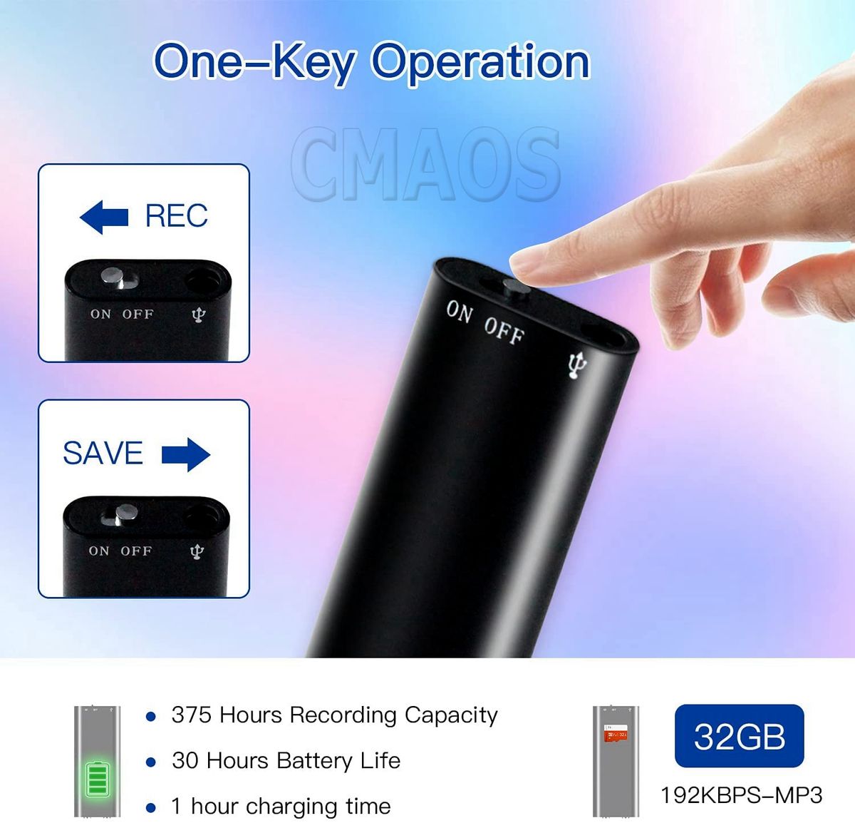 Smallest Mini Pen Mp3 Voice Recorder 8 16 B Digital Sound Recorder Mp3 Player HD MICROPHON 192Kbps