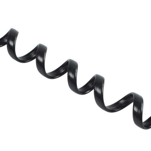 9.3" Black RJ9 Telephone Phone Modem Coil Line Cord