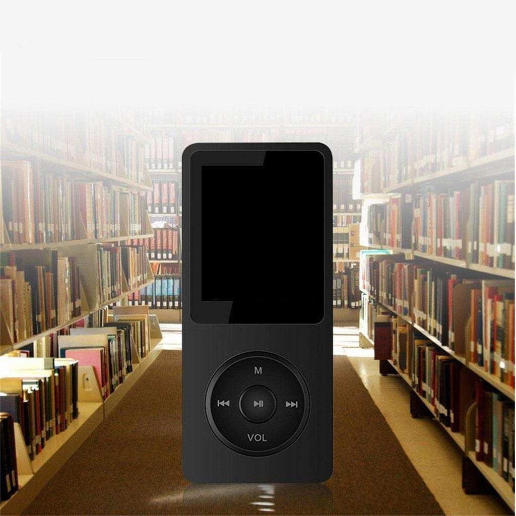 Sport HIFI MP3 MP4 Speaker Player Radio FM Voice Recorder USB Black