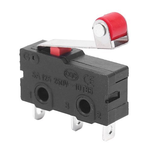 10 Pcs Mini Micro Limit Switch Roller Lever Arm SPDT Snap