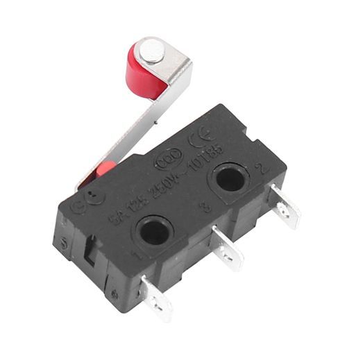 10 Pcs Mini Micro Limit Switch Roller Lever Arm SPDT Snap