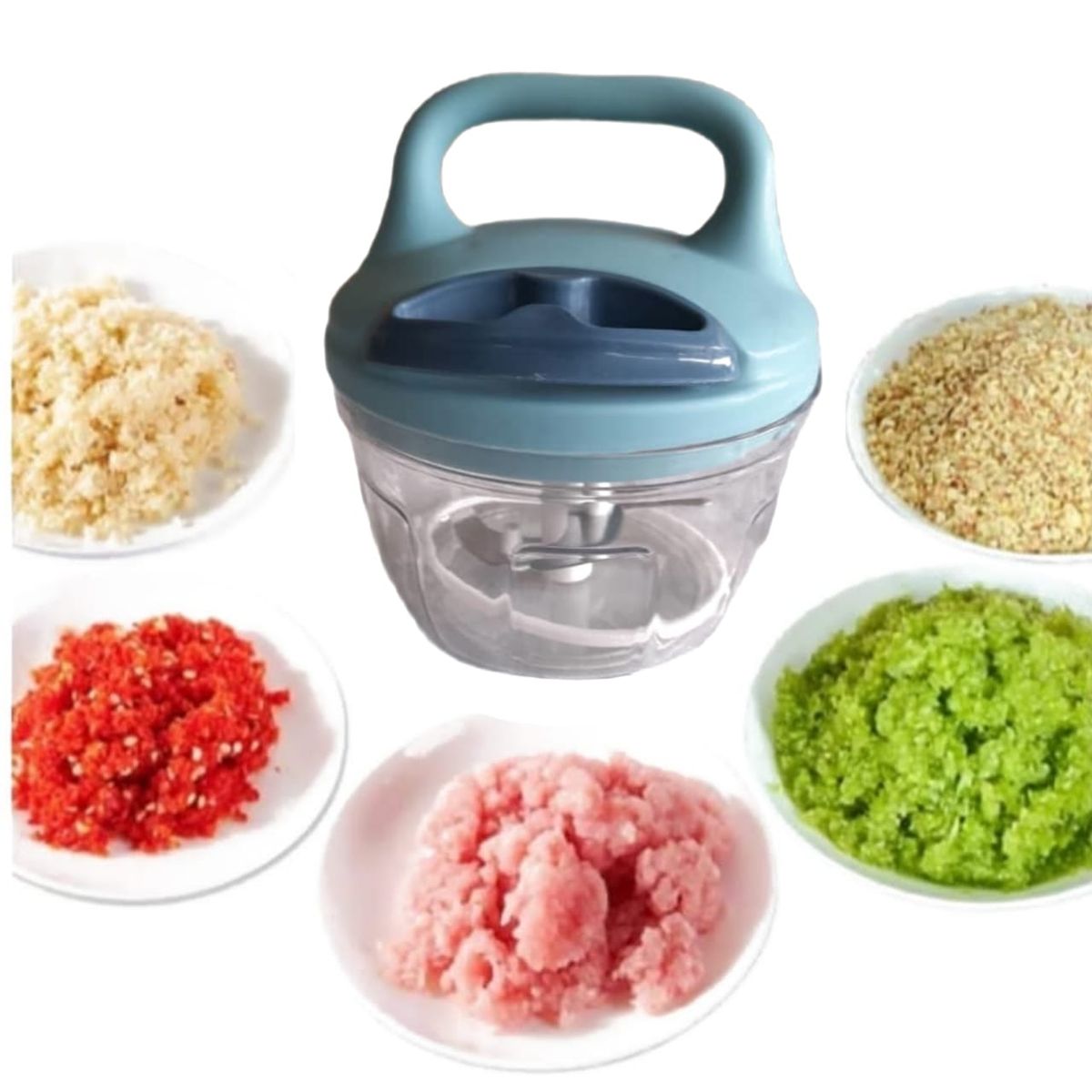 Rope Pull Manual Food/ Vegetable Chopper And Mixer