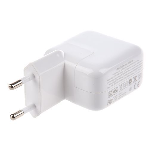 White Charger Adapters European Standards For IPad / IPhone