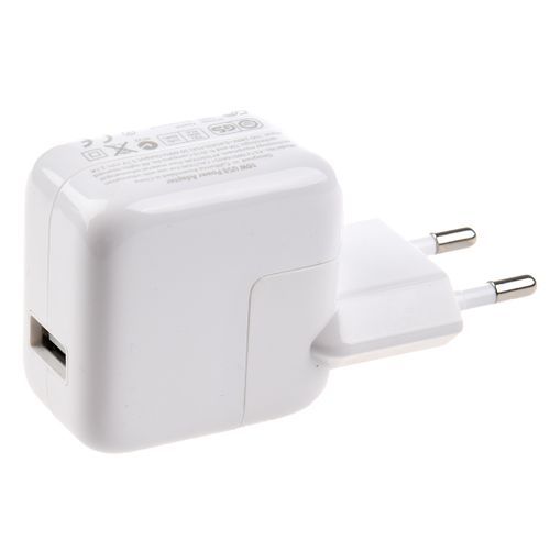 White Charger Adapters European Standards For IPad / IPhone