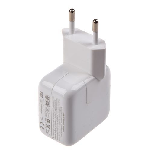 White Charger Adapters European Standards For IPad / IPhone