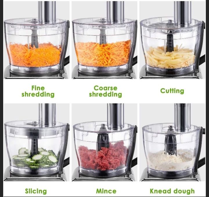 Powerful Multifunctional Food Processor - 1100W