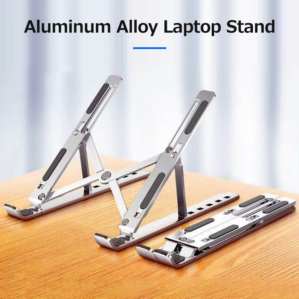 Aluminum Alloy Laptop Stand 6-level Adjustable Portable
