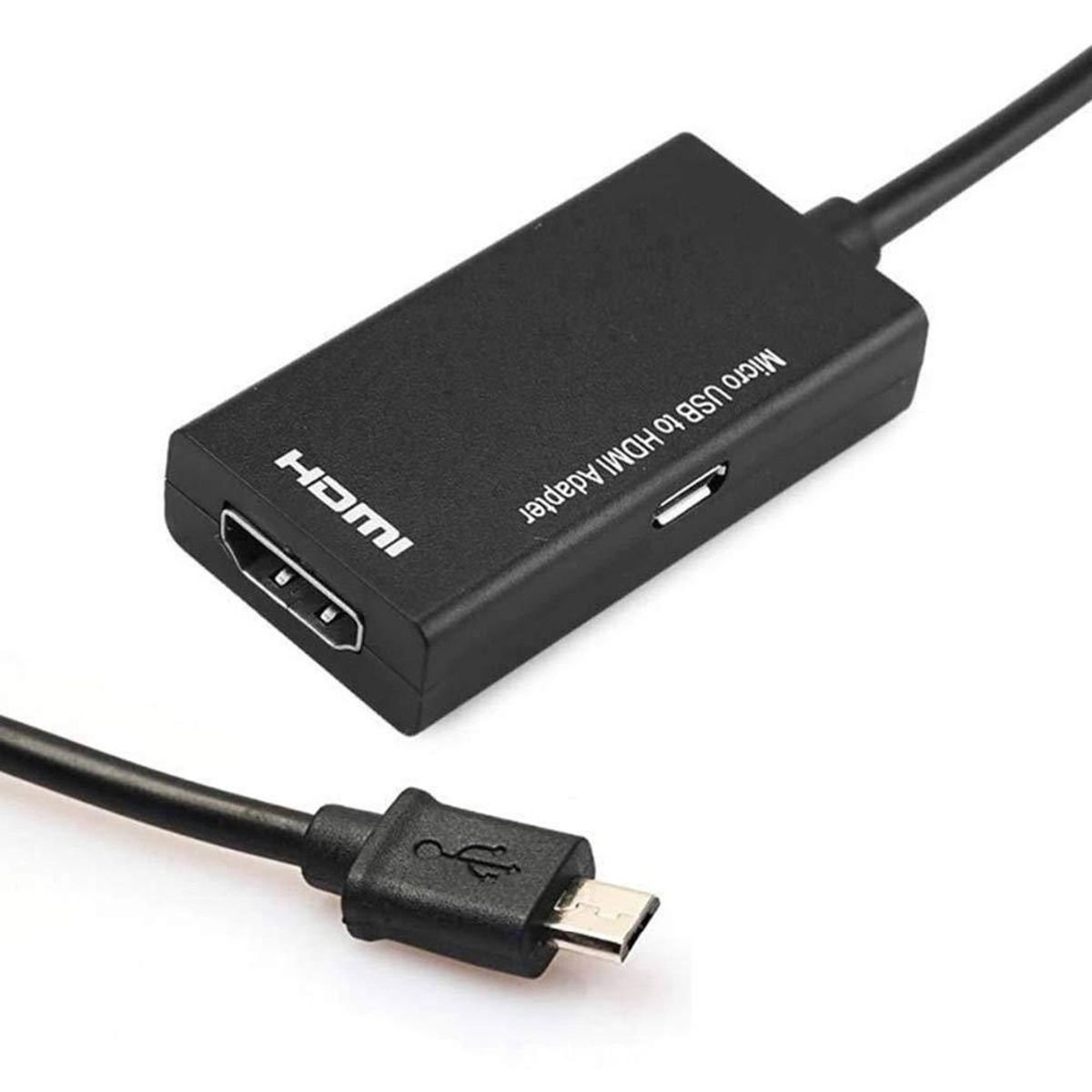 Micro-USB to HDMI Adapter 1080P HDMI Cable for Android Phone Tablet TV Support 192KHz Digital Audio