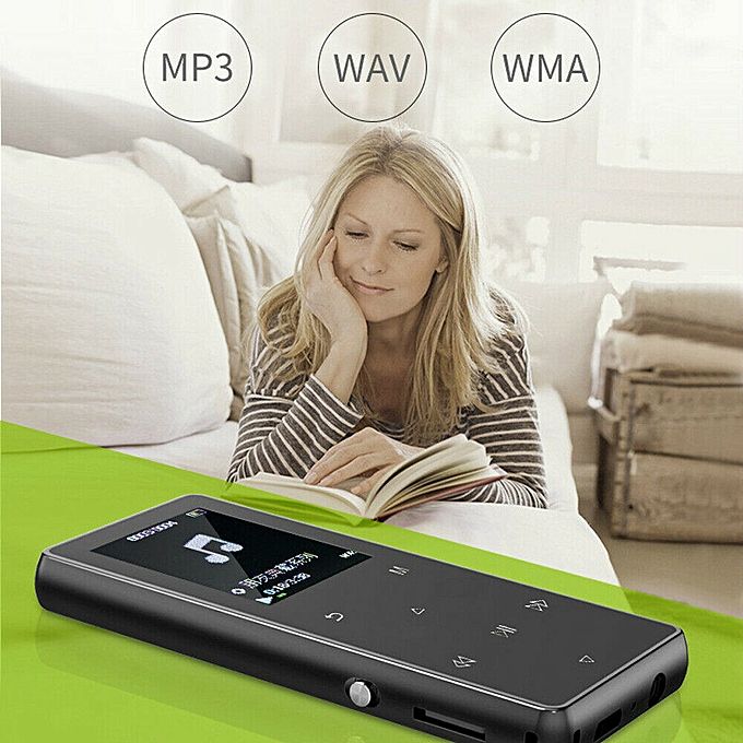 Bluetooth MP3 Music Player With FM Hi-Fi Lossless Black
