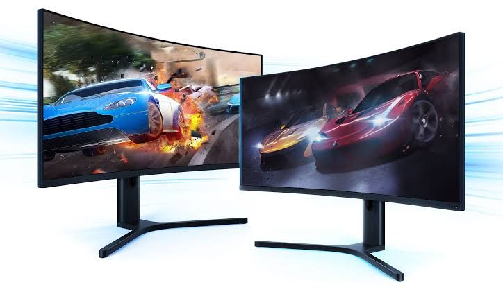 Mi 34" UltraWide Quad HD 144Hz SVA AMD FreeSync Curved Gaming Monitor Height Adjustable