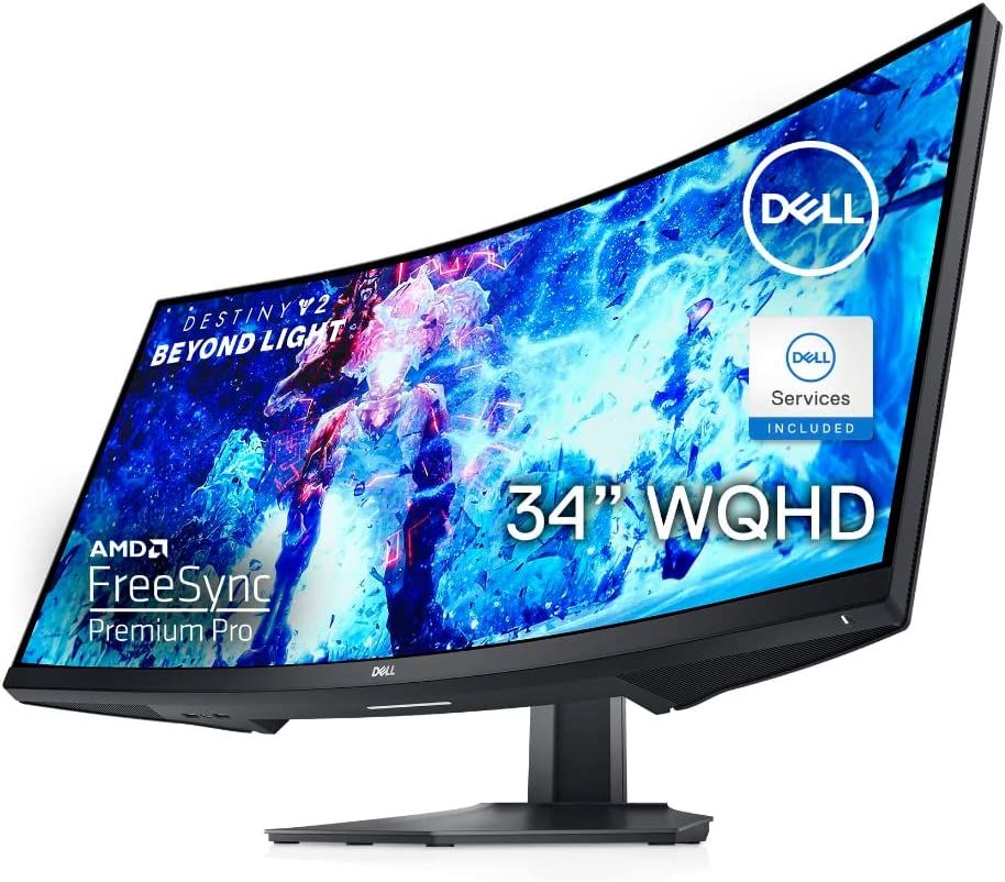 S3422dwg 34-inch Curved Monitor With 144hz Refresh Rate