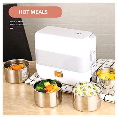220V Electric Lunch Box Rice Cooker Soup Cooking