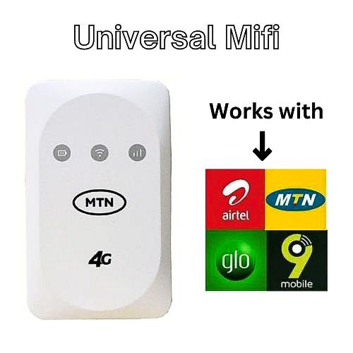 4G Unlocked Portable Pocket Mifi Mțn Wifi Hotspot Router LTE Wifi For All Networks Airtel Glo Etisalat 9mobile Etc