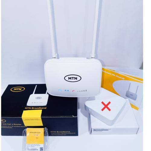 MTN CAT4 ZLT S20 -4G LTE Router + Free 50GB Data Sim Card (NO POWERBANK)