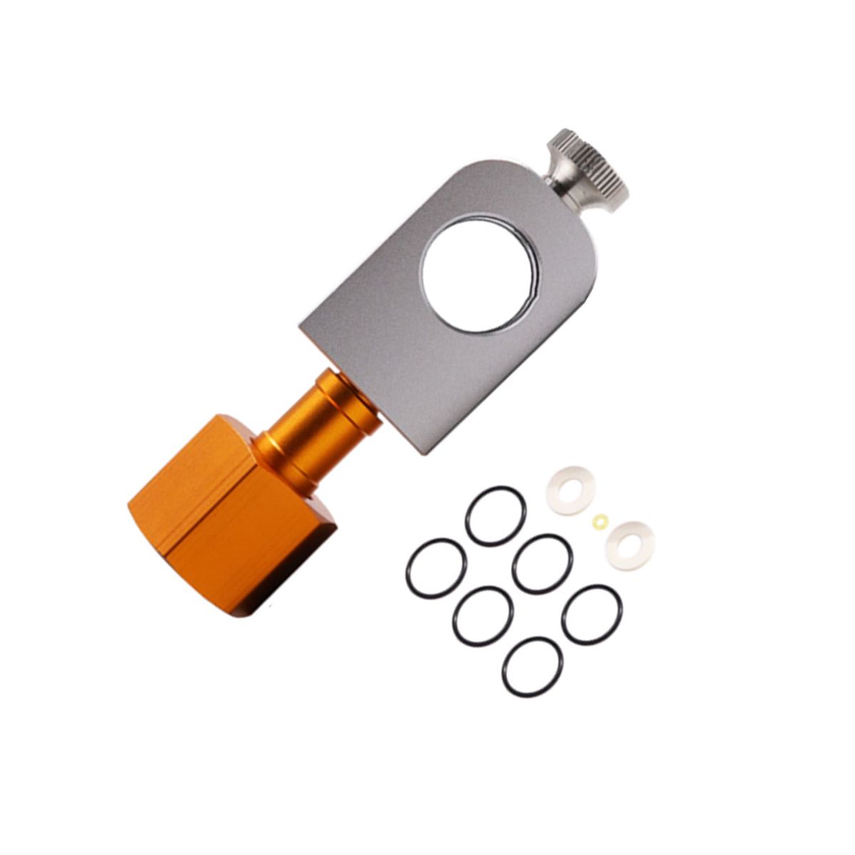Soda Refill Adapter for DUO Terra Art Soda CO2 Cylinder CO2 Refill Adapter for Filling Soda CO2 Exchange Carbonator