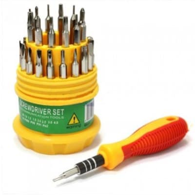 Pocket Precision Screw Driver Set - 31-In-1