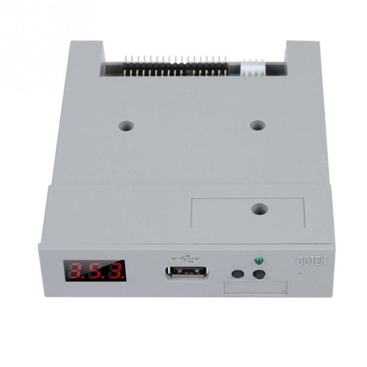 SFR1M44-U100 3.5inch 1.44MB USB SSD Floppy Drive Emulator For GOTEK, YAMAHA, KORG SFR1M44-U100K(Gray)