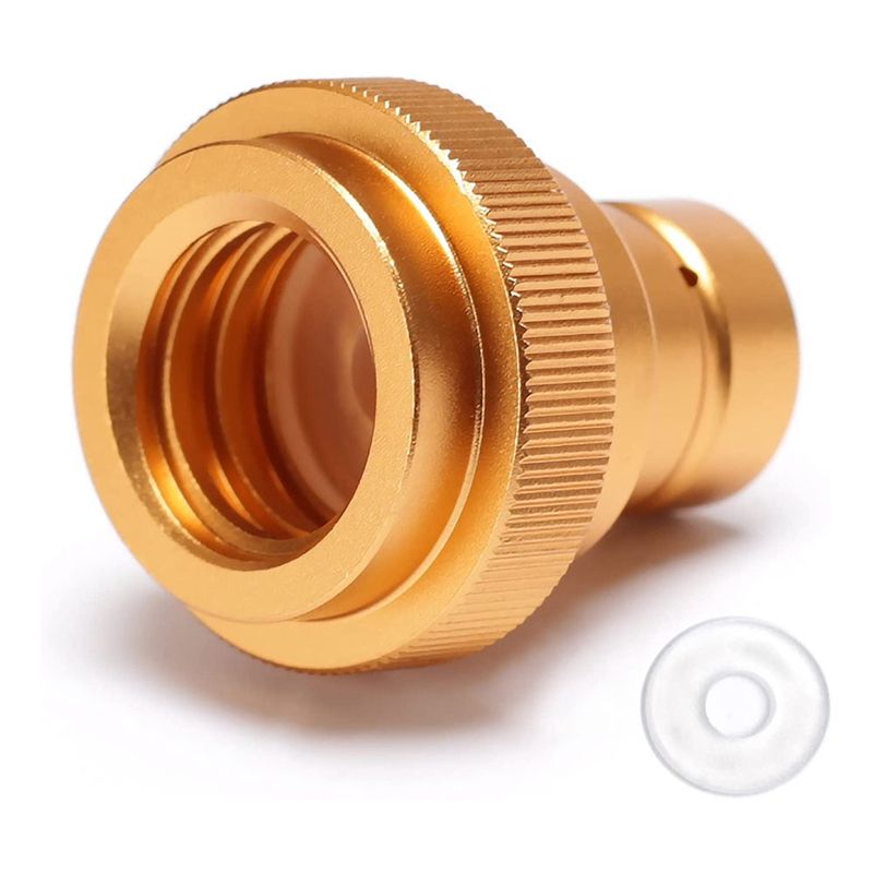 CO2 Adapter with DUOTerraArt Maker Connecting CO2 Cylinder with TR21-4 Male Thread Soda Maker Valve