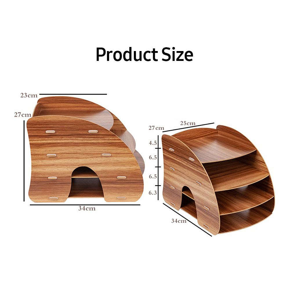 Multi-lattice Desktop Storage Shelf Multifunctional Office