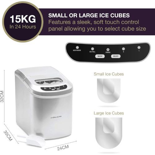 Compact Countertop Instant Ice Cube Maker