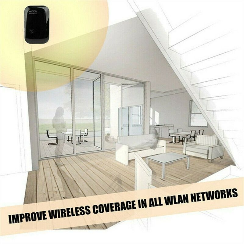 WiFi Range Extender, Super Boost WiFi Repeater, 300Mbps