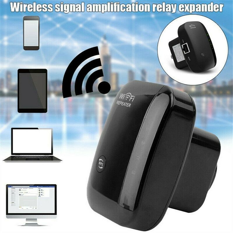 WiFi Range Extender, Super Boost WiFi Repeater, 300Mbps