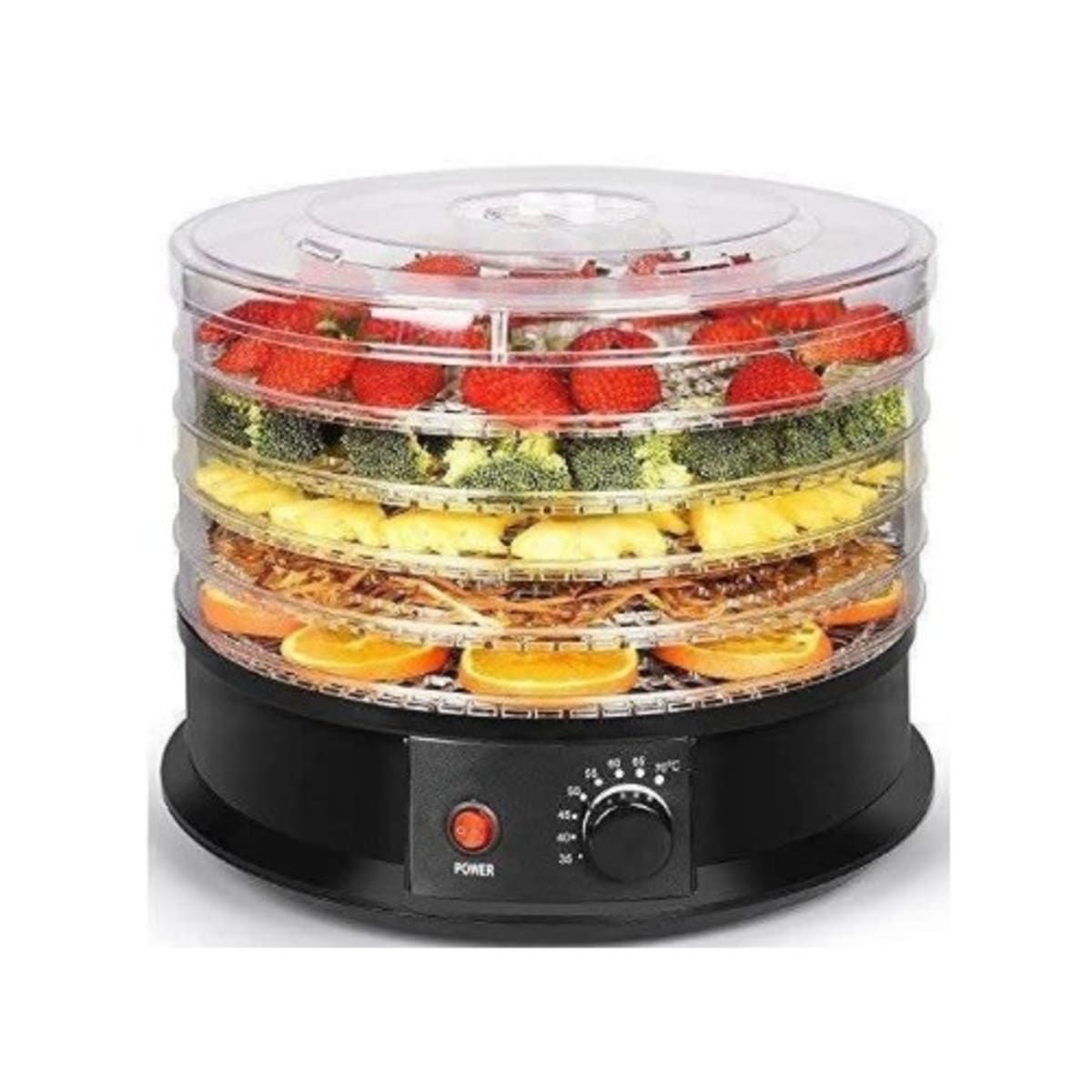 Multipurpose Commercial Digital Food Dehydrator - 5Trays