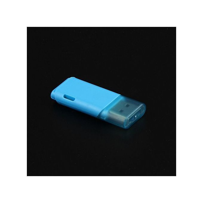 -2 IN 1 USB 2.0 OTG Metal Flash Memory Stick Storage Thumb U Disk 32GB LB-Light Blue