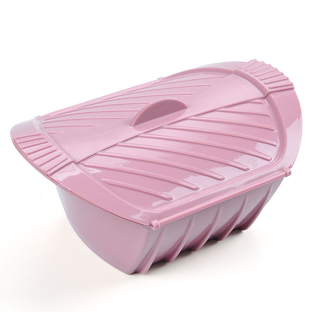 Microwave Steamer Bowl Silicone Steamer With Handle   Lid