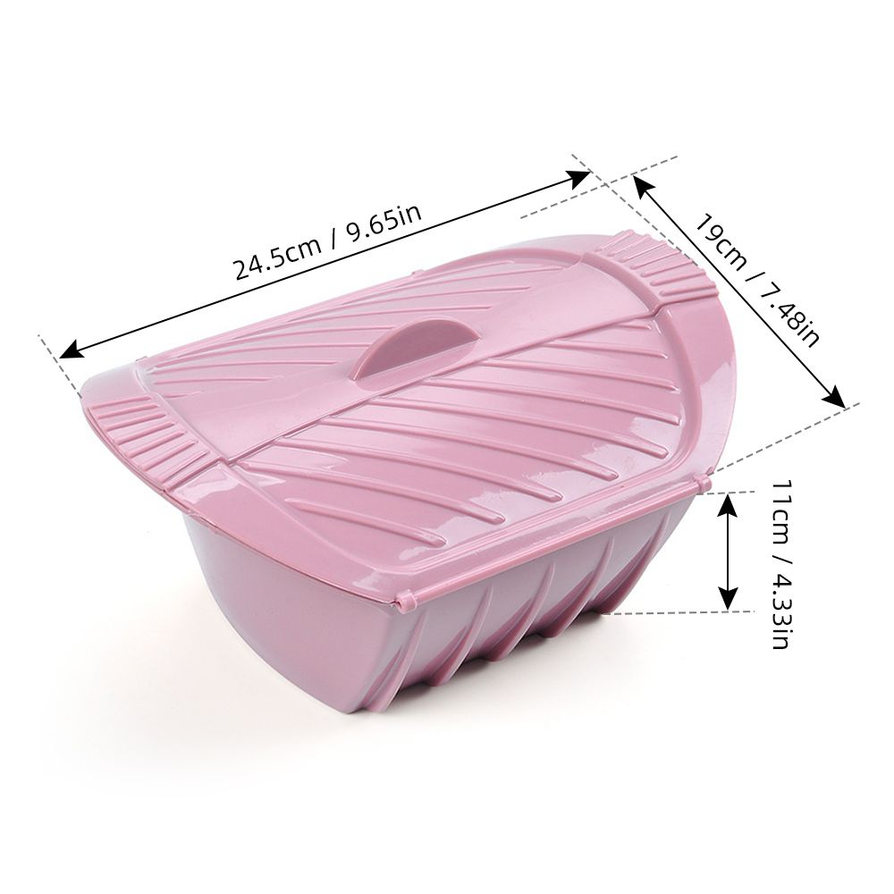 Microwave Steamer Bowl Silicone Steamer With Handle   Lid