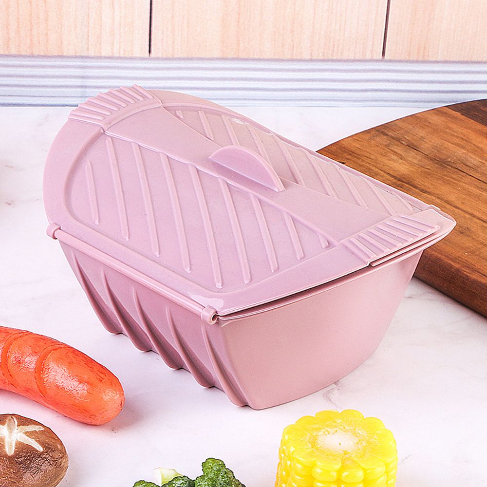 Microwave Steamer Bowl Silicone Steamer With Handle   Lid