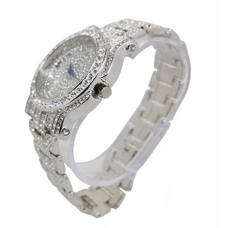 15 Bling-ed Out Watch And Matching Bracelet