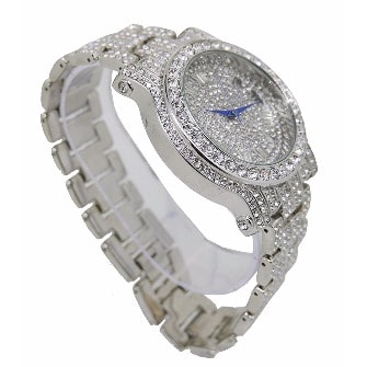 15 Bling-ed Out Watch And Matching Bracelet