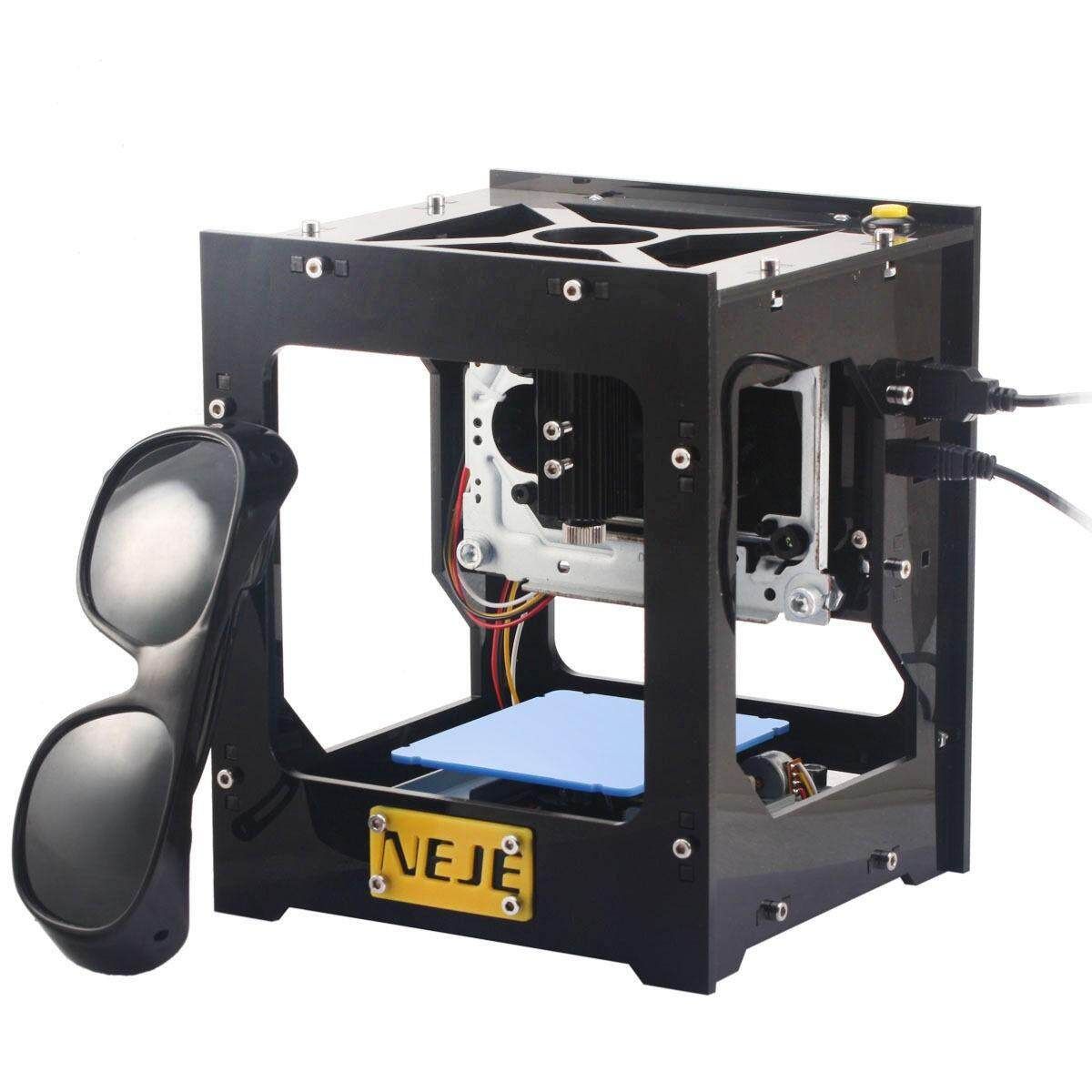 New Black NEJE 500mW USB DIY Laser Printer Machine Print Logo Picture