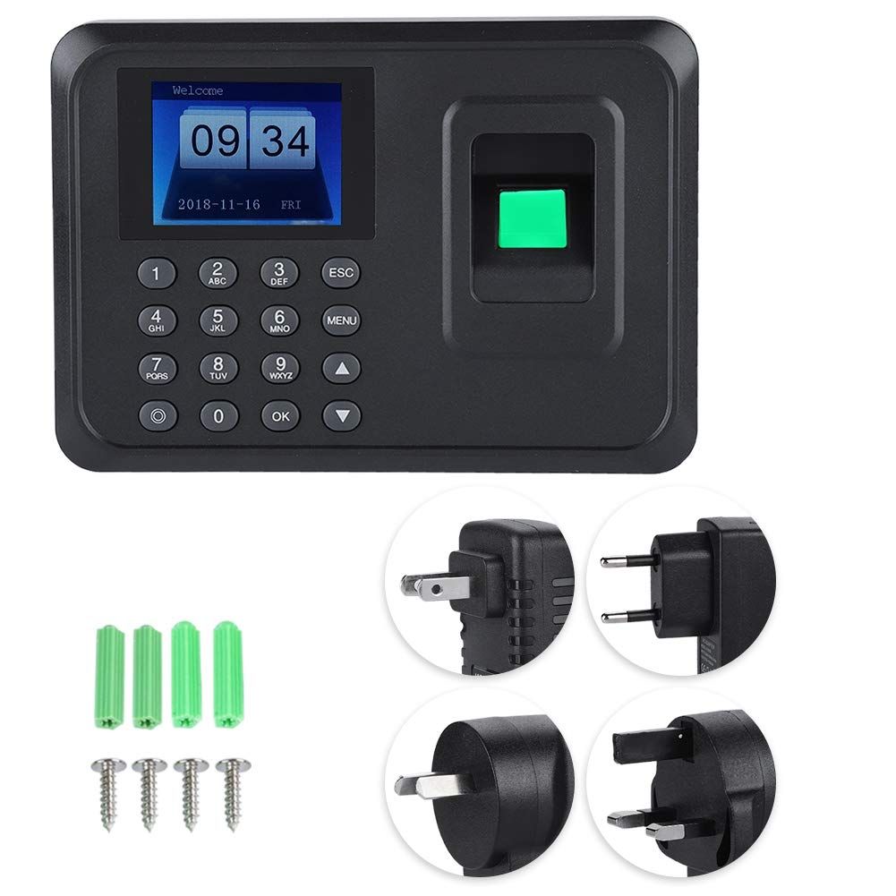 Fingerprint Password Attendance Machine Time Clock Recorder