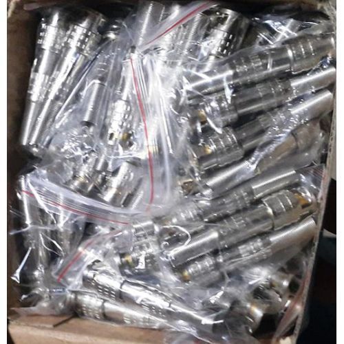 RG59 CCTV Male BNC Connector - 50Pcs