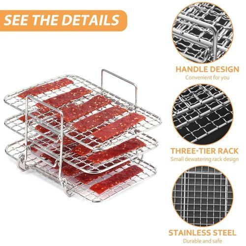 Air Fryer Rack For Ninja FoodiAG300AG400 Air