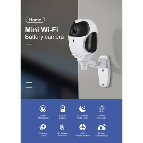 Security Camera Wireless  HD 1080P Anti Theft Motion Detection