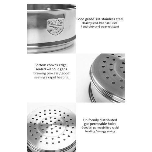18cm Thickening Food Steam Rack Stainless Steel